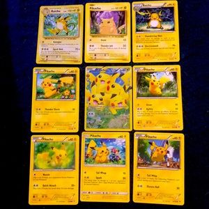 Pikachu Pokemon Collector Lot